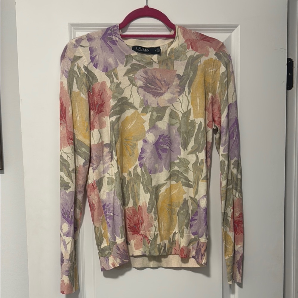 Lauren Ralph Lauren Multicolor Floral Sweater